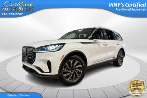 White 2025 Lincoln Aviator Premiere AWD for sale in Grand Island, NY