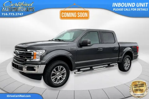 Gray 2020 Ford F-150 LARIAT 4x4 for sale in Grand Island, NY
