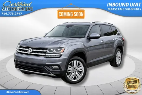 Gray 2019 Volkswagen Atlas 3.6L V6 SE w/Technology AWD for sale in Grand Island, NY