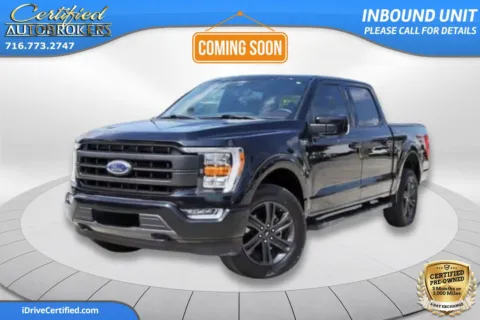 Black 2022 Ford F-150 LARIAT Sport 4x4 for sale in Grand Island, NY