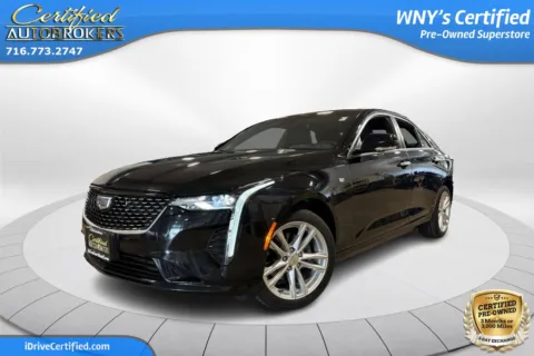 Black 2022 Cadillac CT4 Luxury AWD for sale in Grand Island, NY