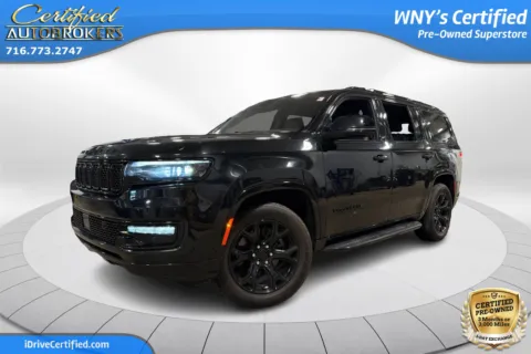 Black 2024 Jeep Wagoneer Series II Carbide 4x4 for sale in Grand Island, NY