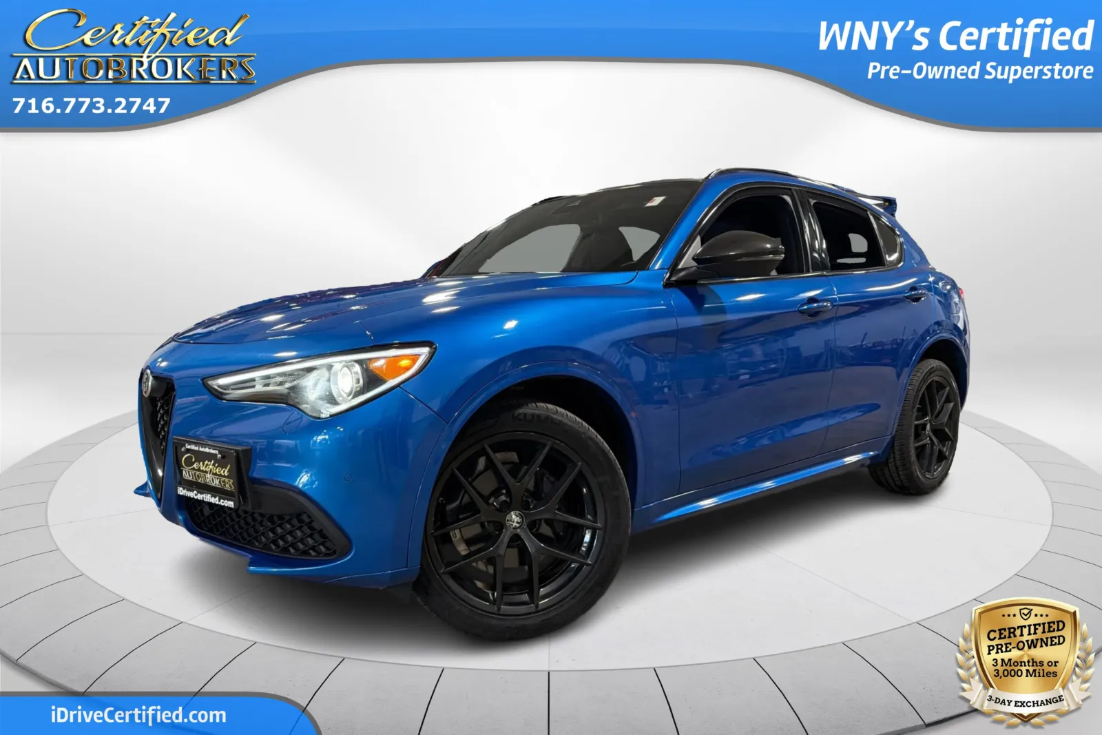 2021 Alfa Romeo Stelvio Ti Sport AWD for sale in Grand Island, NY