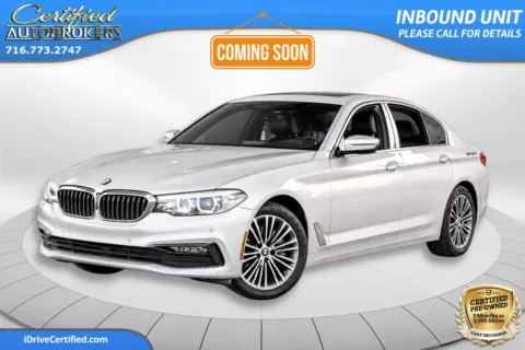 Silver 2018 BMW 5 Series 530i xDrive AWD for sale in Grand Island, NY