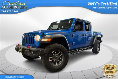 Blue 2021 Jeep Gladiator Rubicon 4x4 for sale in Grand Island, NY