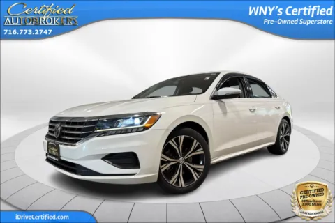 White 2021 Volkswagen Passat 2.0T SE for sale in Grand Island, NY