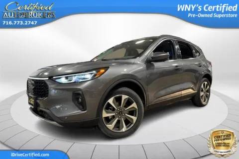 Gray 2024 Ford Escape Platinum AWD for sale in Grand Island, NY