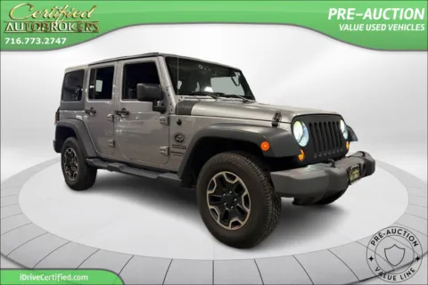 Another view of 2014 Jeep Wrangler Unlimited Sport 4x4 for sale in Grand Island, NY at Certified AutoBrokers