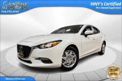 White 2017 Mazda Mazda3 4-Door Sport for sale in Grand Island, NY