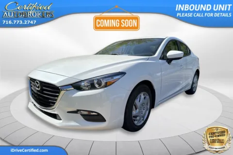 White 2017 Mazda Mazda3 4-Door Sport for sale in Grand Island, NY
