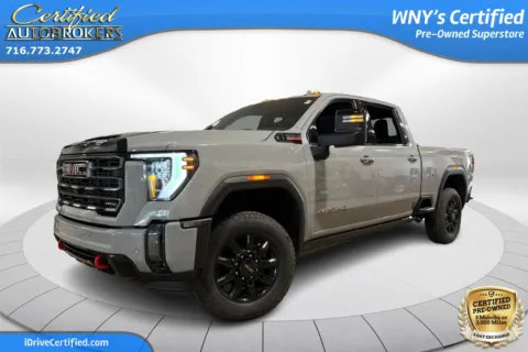 Gray 2024 GMC Sierra 2500HD AT4 4x4 for sale in Grand Island, NY