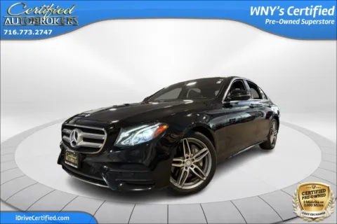 Black 2017 Mercedes-Benz E-Class E 300 Sport AWD for sale in Grand Island, NY
