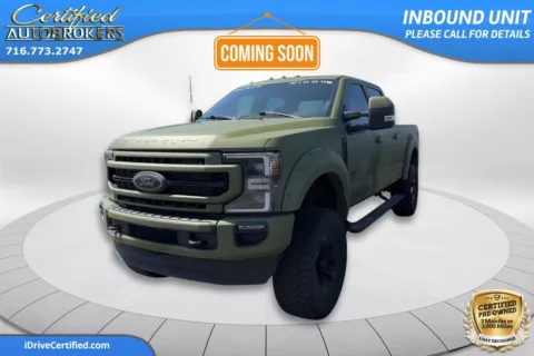 Green 2022 Ford Super Duty F-250 SRW LARIAT 4x4 for sale in Grand Island, NY