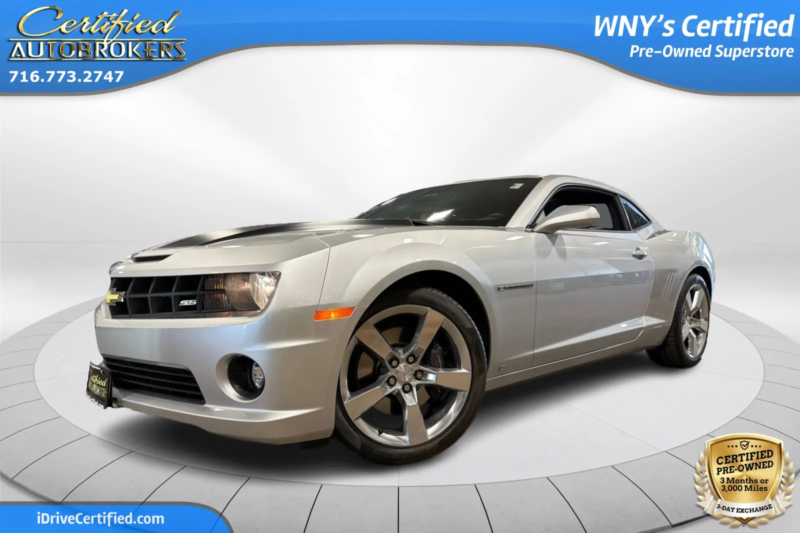 Silver 2010 Chevrolet Camaro 2SS for sale in Grand Island, NY