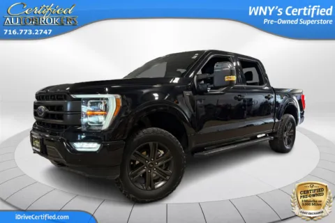 Black 2022 Ford F-150 LARIAT 4x4 for sale in Grand Island, NY