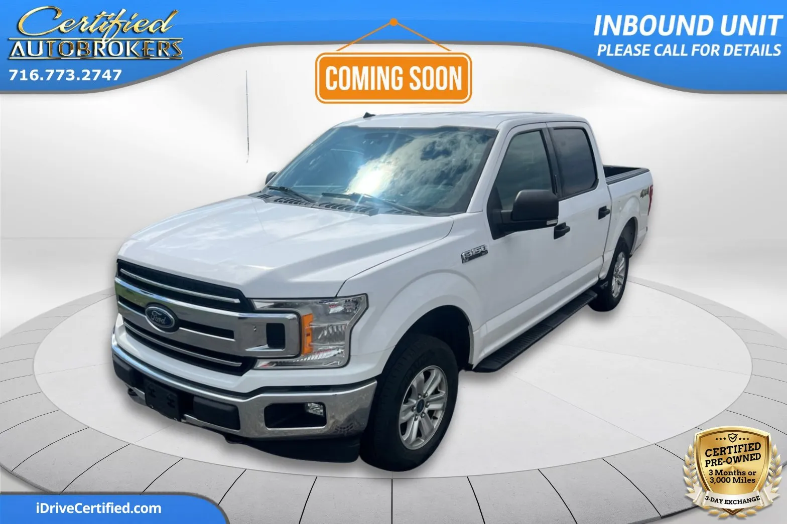 White 2020 Ford F-150 XLT 4x4 for sale in Grand Island, NY