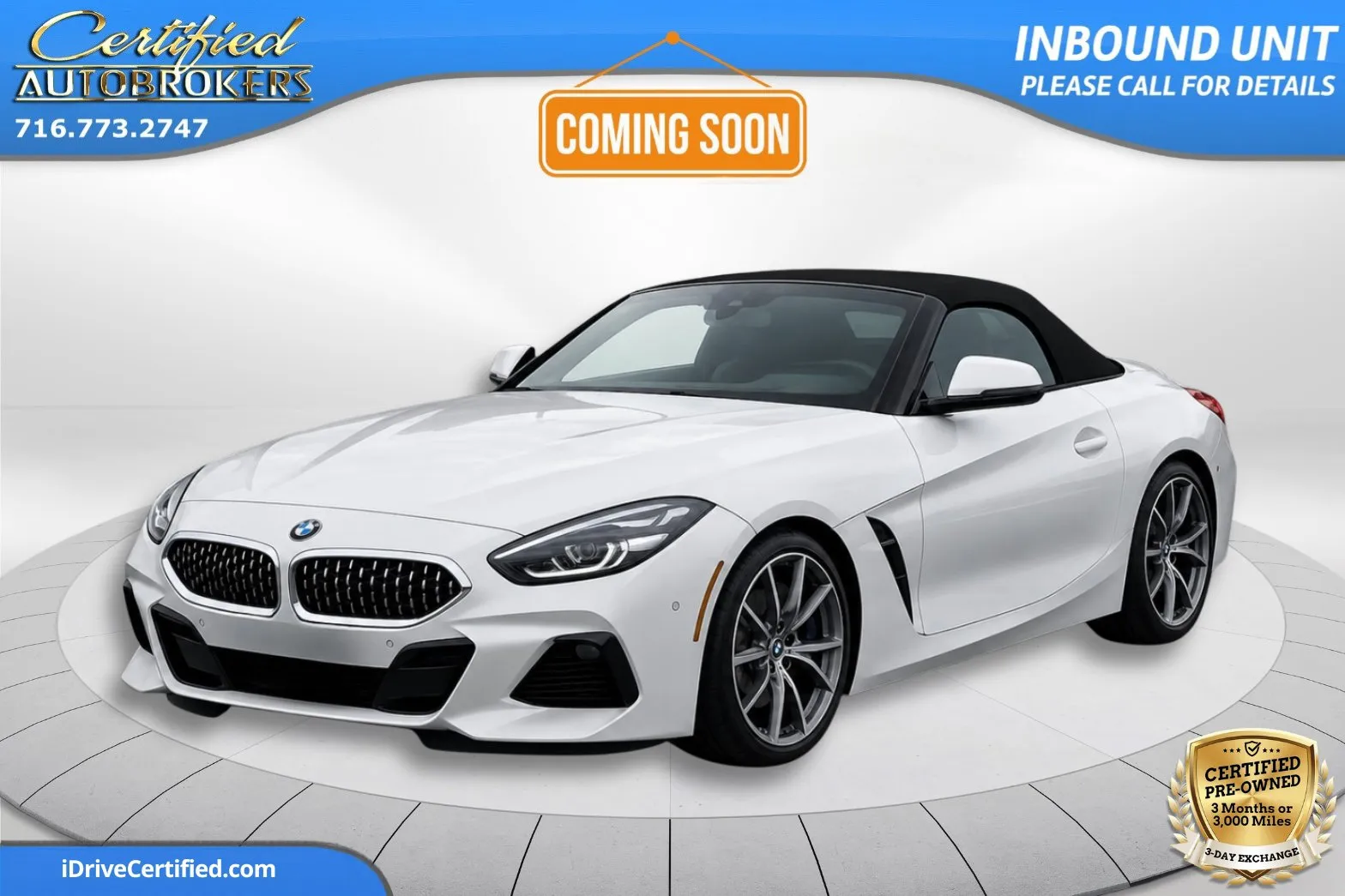 White 2022 BMW Z4 sDrive30i Convertible for sale in Grand Island, NY
