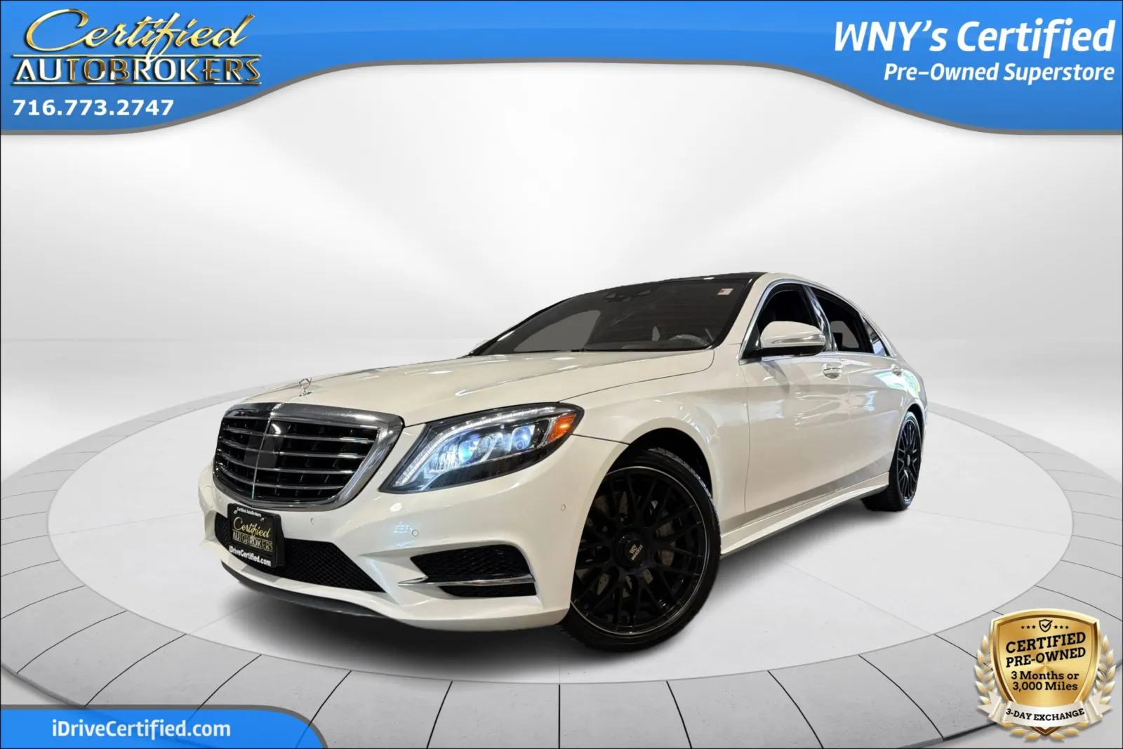 White 2017 Mercedes-Benz S-Class S 550 AWD for sale in Grand Island, NY