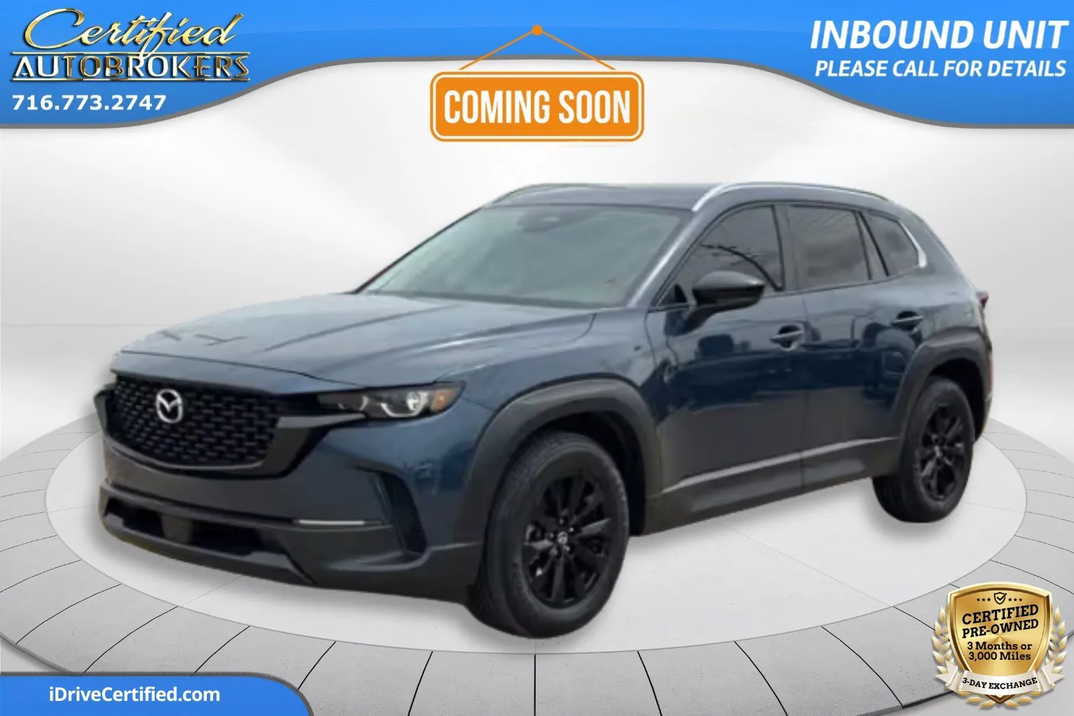 Blue 2025 Mazda CX-50 2.5 S Preferred Package AWD for sale in Grand Island, NY