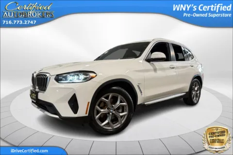 White 2023 BMW X3 xDrive30i AWD for sale in Grand Island, NY