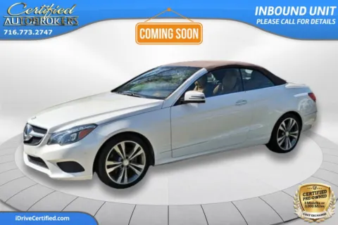 White 2017 Mercedes-Benz E-Class E 400 Convertible for sale in Grand Island, NY