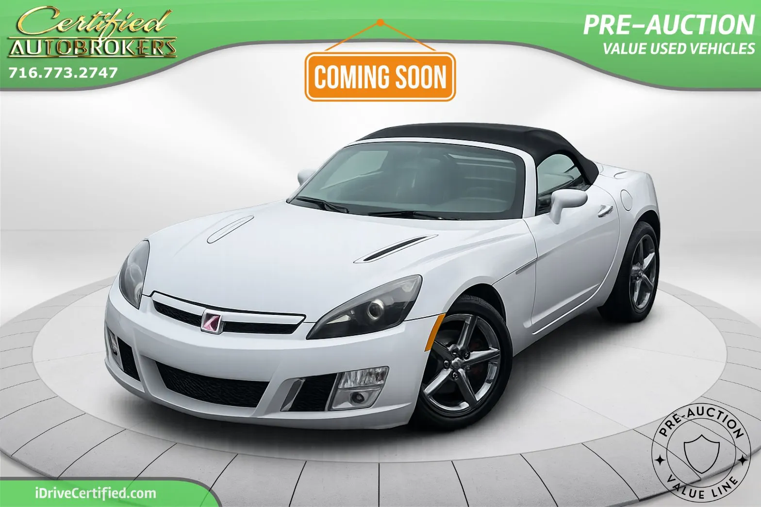 White 2008 Saturn Sky Red Line Convertible for sale in Grand Island, NY
