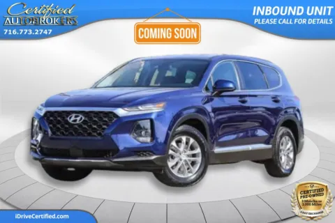 Blue 2019 Hyundai Santa Fe SE AWD for sale in Grand Island, NY