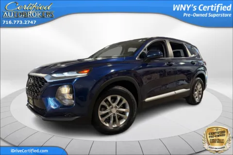 Blue 2019 Hyundai Santa Fe SE AWD for sale in Grand Island, NY