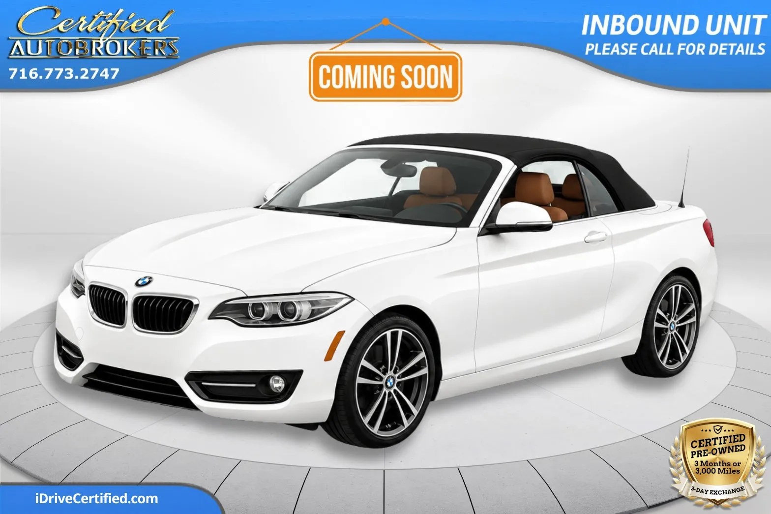 White 2019 BMW 2 Series 230i xDrive AWD for sale in Grand Island, NY