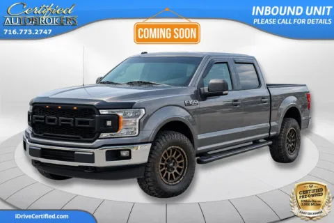 Gray 2018 Ford F-150 LARIAT 4x4 for sale in Grand Island, NY