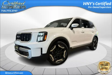 White 2023 Kia Telluride EX AWD for sale in Grand Island, NY