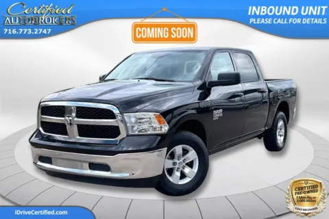 Black 2021 Ram 1500 Classic SLT 4x4 for sale in Grand Island, NY