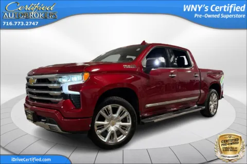 Red 2023 Chevrolet Silverado 1500 High Country 4x4 for sale in Grand Island, NY