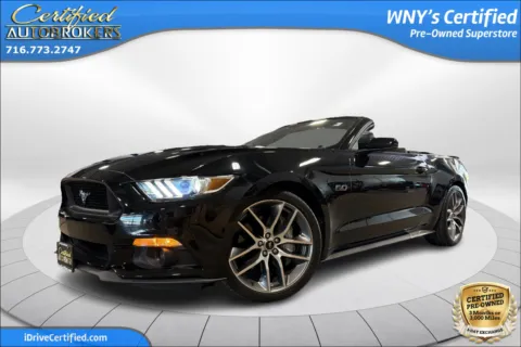 Black 2015 Ford Mustang GT Premium for sale in Grand Island, NY