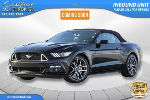 Black 2015 Ford Mustang GT Premium for sale in Grand Island, NY