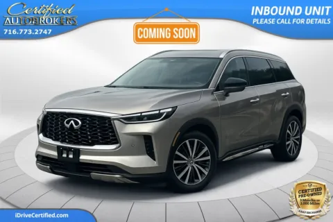 Silver 2022 INFINITI QX60 SENSORY AWD for sale in Grand Island, NY