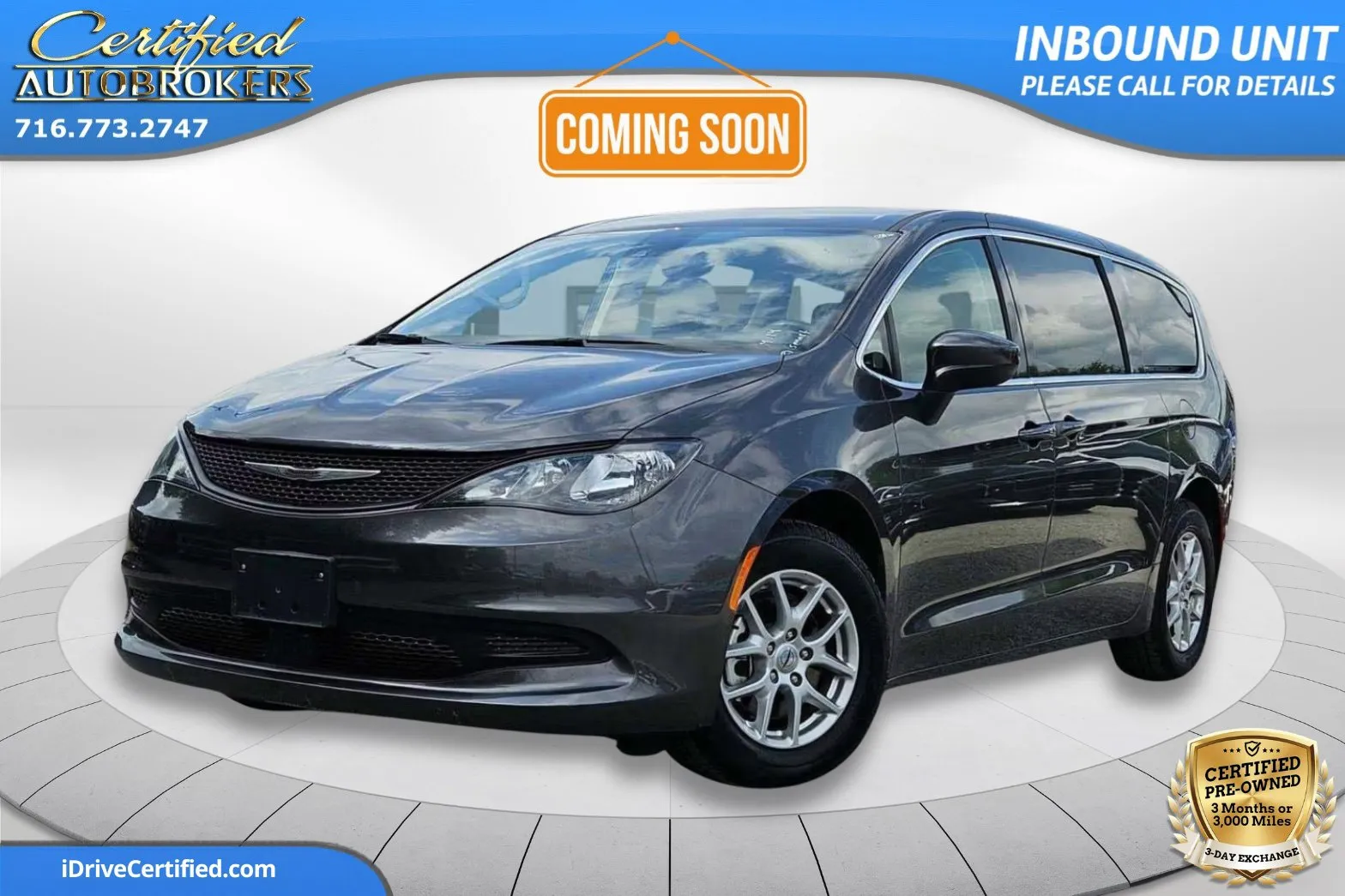 Gray 2023 Chrysler Voyager LX for sale in Grand Island, NY