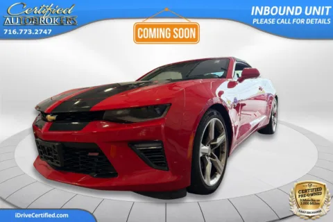 Red 2016 Chevrolet Camaro 1SS Convertible for sale in Grand Island, NY