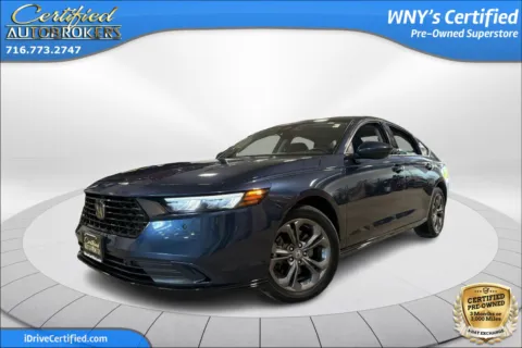 Blue 2025 Honda Accord Hybrid EX-L for sale in Grand Island, NY