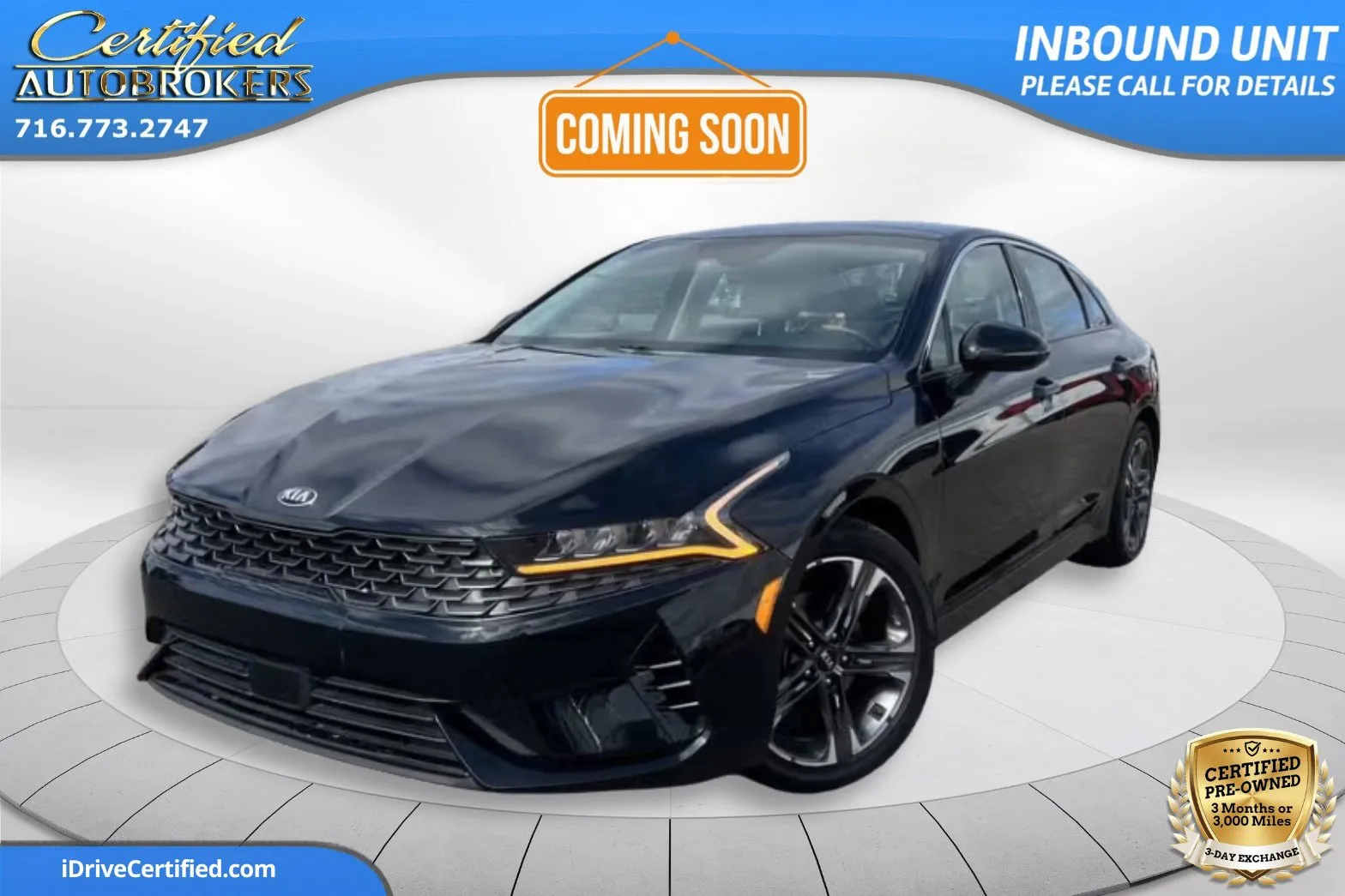 Black 2021 Kia K5 EX for sale in Grand Island, NY