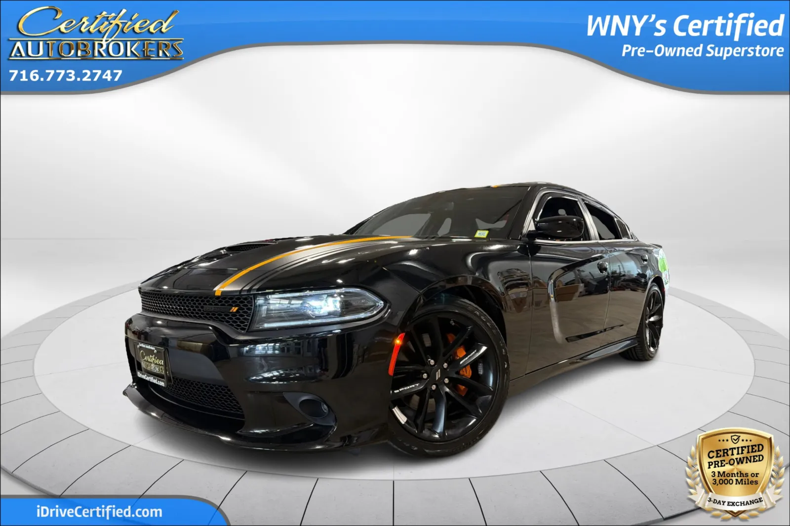 Black 2023 Dodge Charger GT for sale in Grand Island, NY