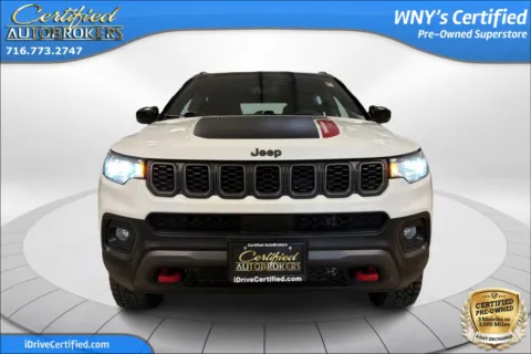 Photos of 2025 Jeep Compass Trailhawk 4x4 for sale in Grand Island, NY at Certified AutoBrokers