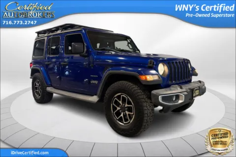 Another view of 2019 Jeep Wrangler Unlimited Sahara 4x4 for sale in Grand Island, NY at Certified AutoBrokers