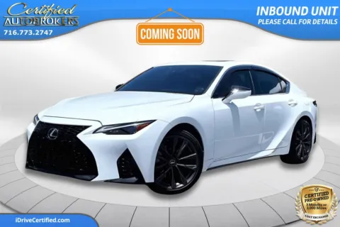 White 2023 Lexus IS 350 F SPORT AWD for sale in Grand Island, NY