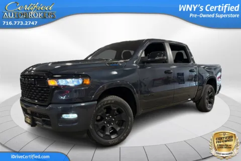 Blue 2025 Ram 1500 Big Horn 4x4 for sale in Grand Island, NY