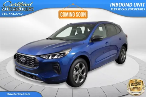 Blue 2023 Ford Escape ST-Line AWD for sale in Grand Island, NY