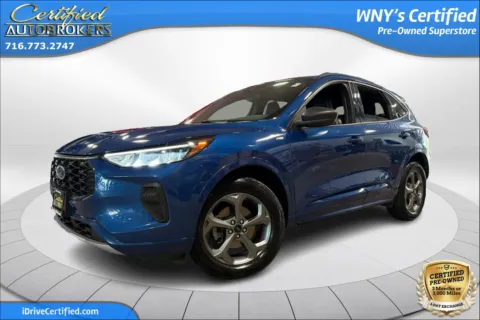 Blue 2023 Ford Escape ST-Line AWD for sale in Grand Island, NY