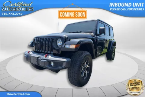 Black 2022 Jeep Wrangler Unlimited Rubicon 4x4 for sale in Grand Island, NY