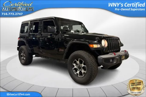 Another view of 2022 Jeep Wrangler Unlimited Rubicon 4x4 for sale in Grand Island, NY at Certified AutoBrokers