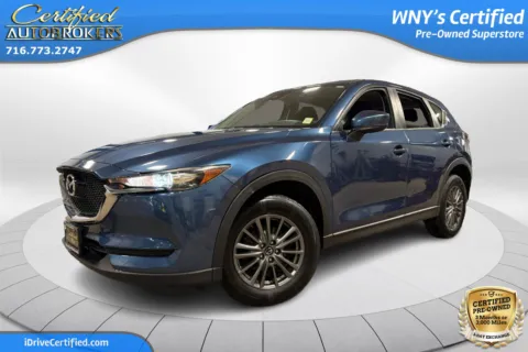 Blue 2018 Mazda CX-5 Sport AWD for sale in Grand Island, NY